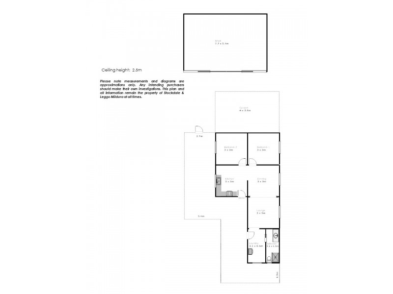 941 Paschendale Avenue, Merbein South VIC 3505 Floorplan