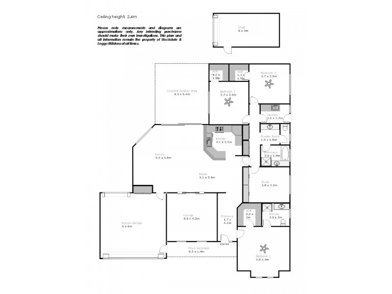 3 Beauford Heights, Mildura VIC 3500 Floorplan