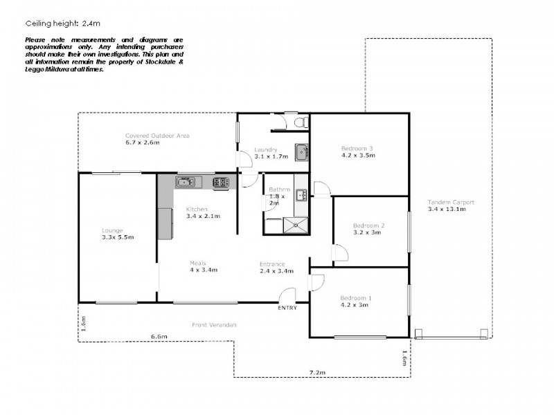 114 San Mateo Avenue, Mildura VIC 3500 Floorplan