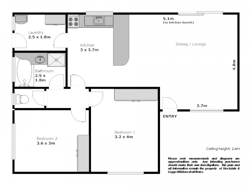 1-4/17 Sarnia Avenue, Mildura VIC 3500 Floorplan