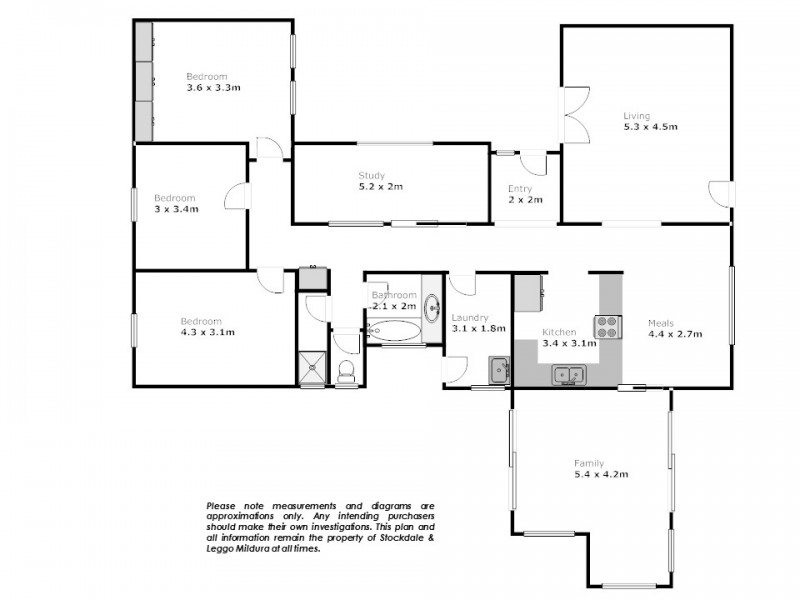 35 River Avenue, Merbein VIC 3505 Floorplan
