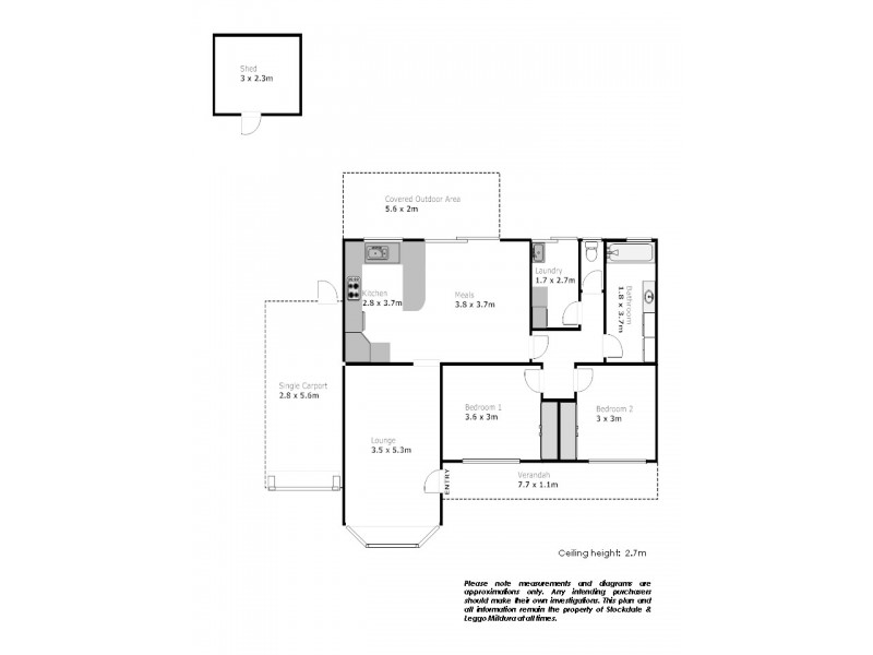 23 Richardson Grove, Mildura VIC 3500 Floorplan