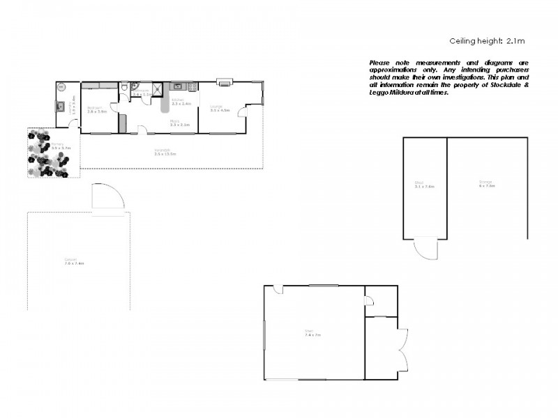629 River Avenue, Merbein South VIC 3505 Floorplan