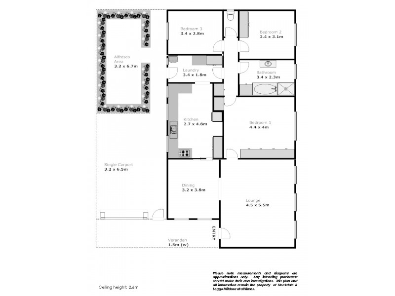 7 Mitchell Avenue, Dareton NSW 2717 Floorplan