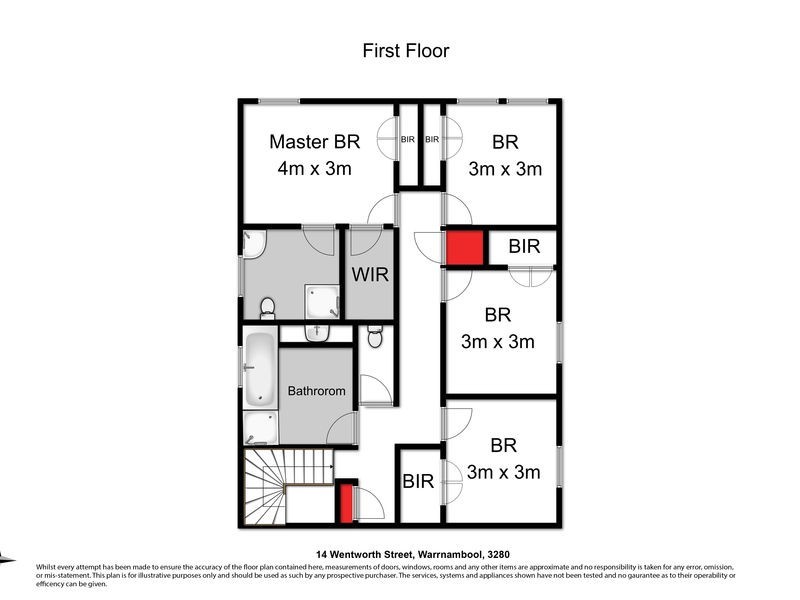 14 Wentworth Street, Warrnambool VIC 3280 Floorplan