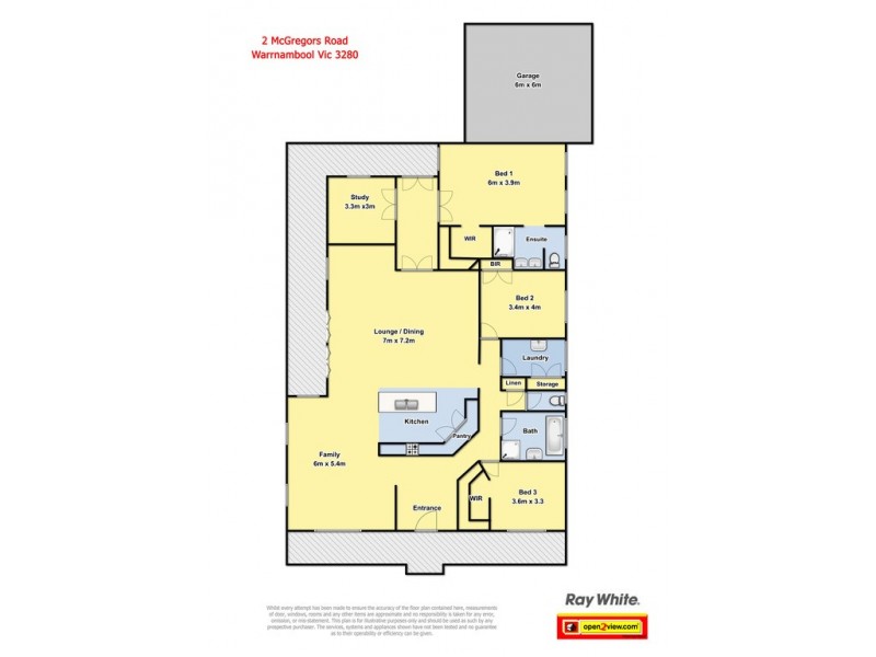 2 McGregors Road, Warrnambool VIC 3280 Floorplan