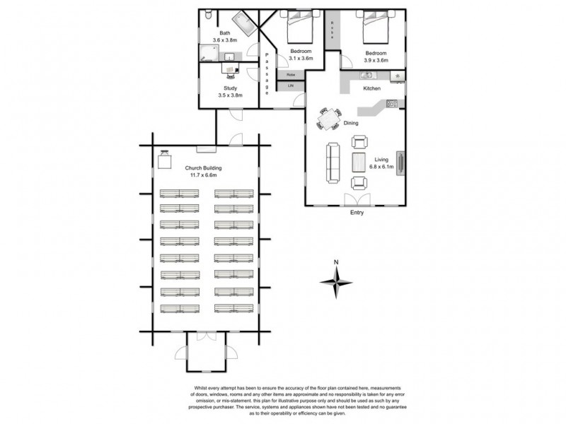 93 Manifold Street, Woolsthorpe VIC 3276 Floorplan