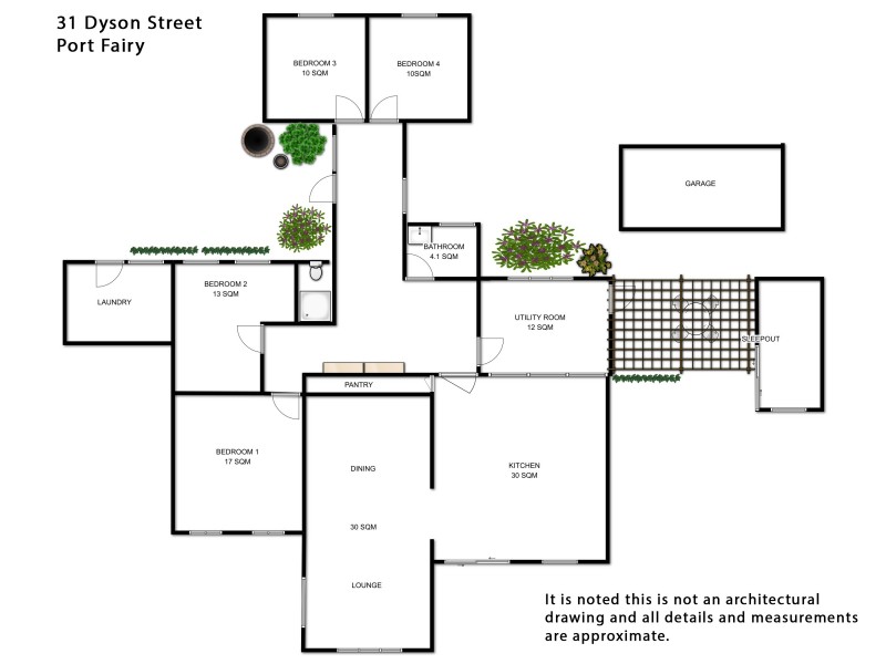 31 Dyson Street, Port Fairy VIC 3284 Floorplan
