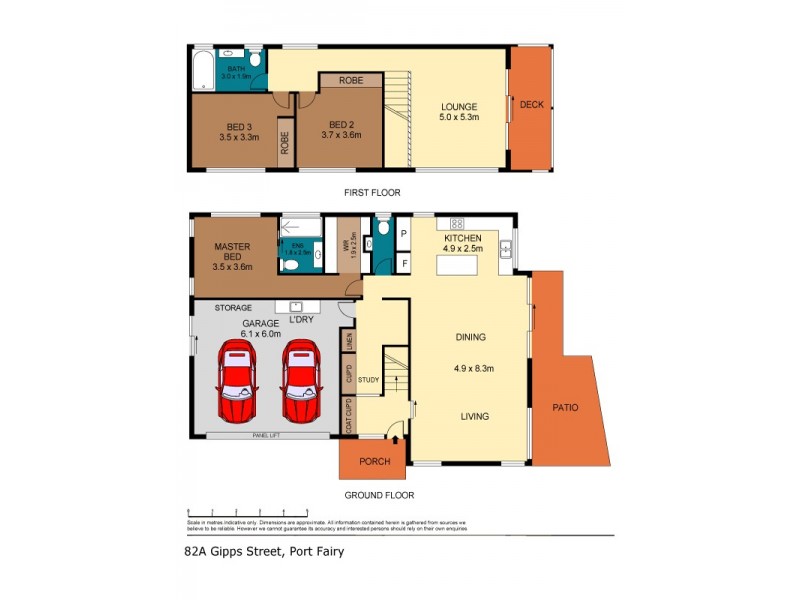 82A Gipps Street, Port Fairy VIC 3284 Floorplan
