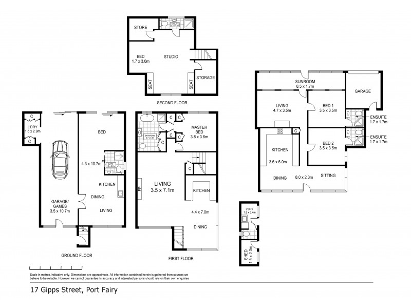 17 Gipps Street, Port Fairy VIC 3284 Floorplan
