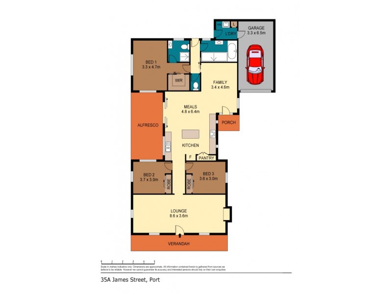 35A James Street, Port Fairy VIC 3284 Floorplan