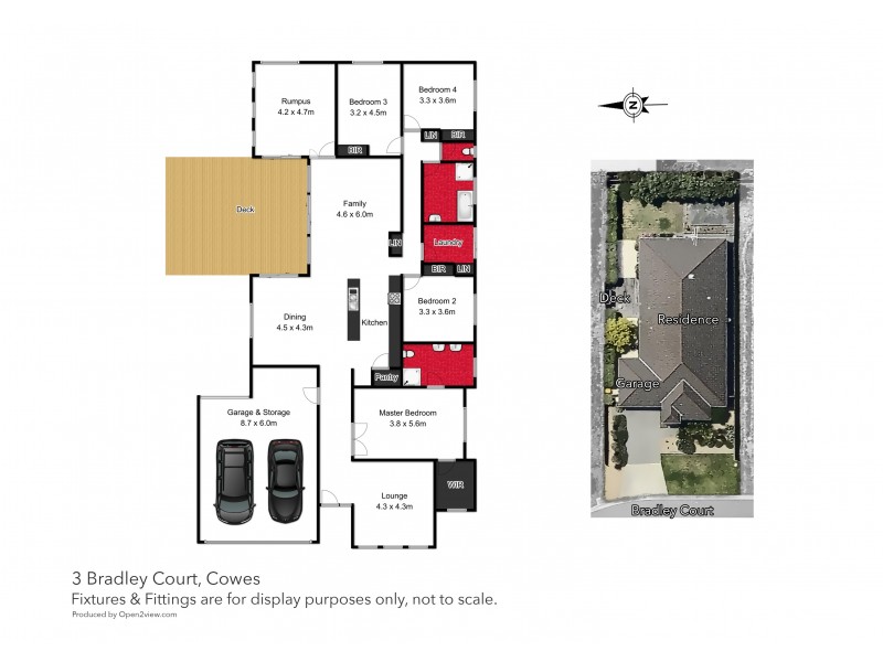 3 Bradley Court, Cowes VIC 3922 Floorplan