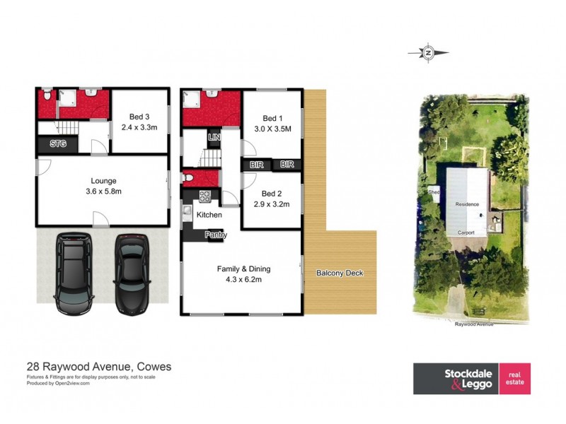 28 Raywood Avenue, Cowes VIC 3922 Floorplan