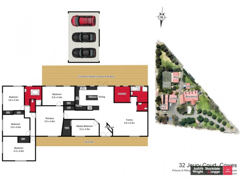 32 Jeury Court, Cowes VIC 3922 Floorplan