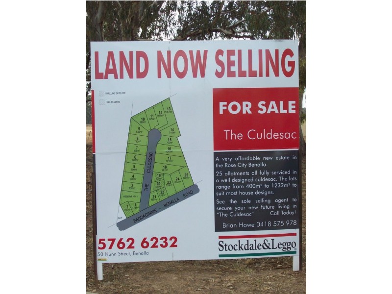 Lot 1 to 25 “The Culdesac”, Benalla VIC 3672