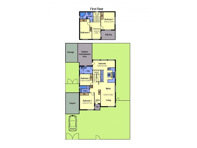 21 Clunes Street, Kingsbury VIC 3083 Floorplan