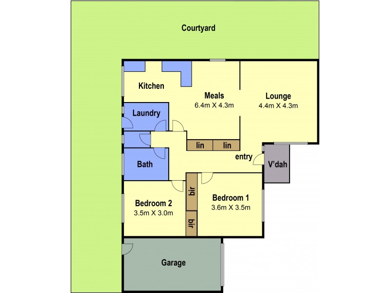 2/29 Kirby Street, Reservoir VIC 3073 Floorplan