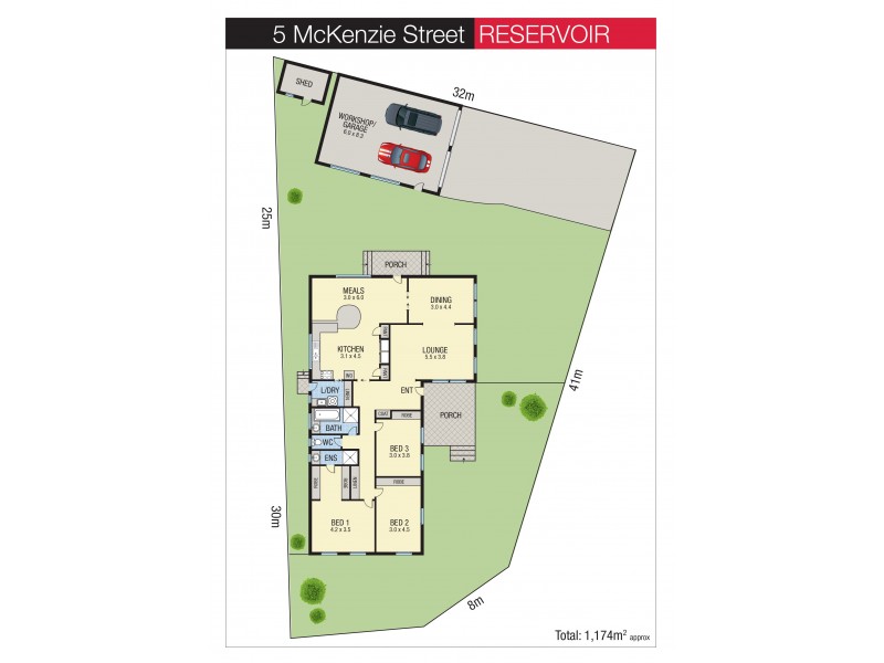 5 Mackenzie Street, Reservoir VIC 3073 Floorplan