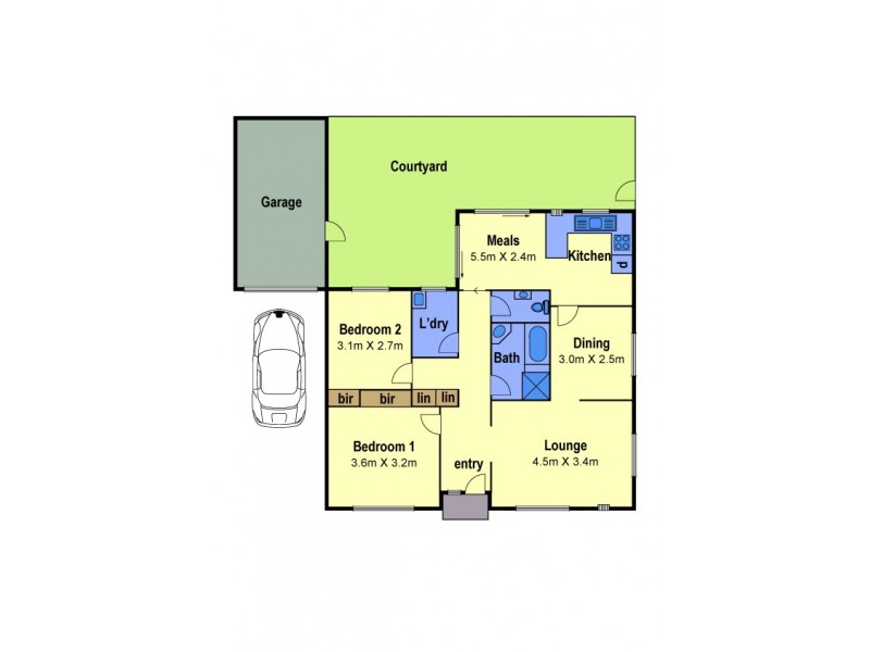 7/6-8 Cleeland Street, Reservoir VIC 3073 Floorplan