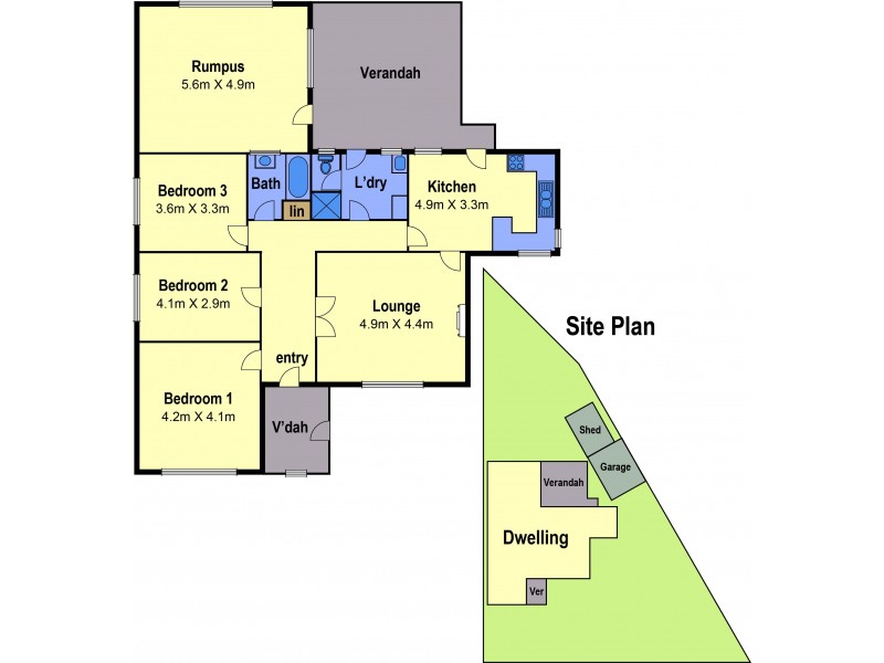 175 Rathcown Road, Reservoir VIC 3073 Floorplan