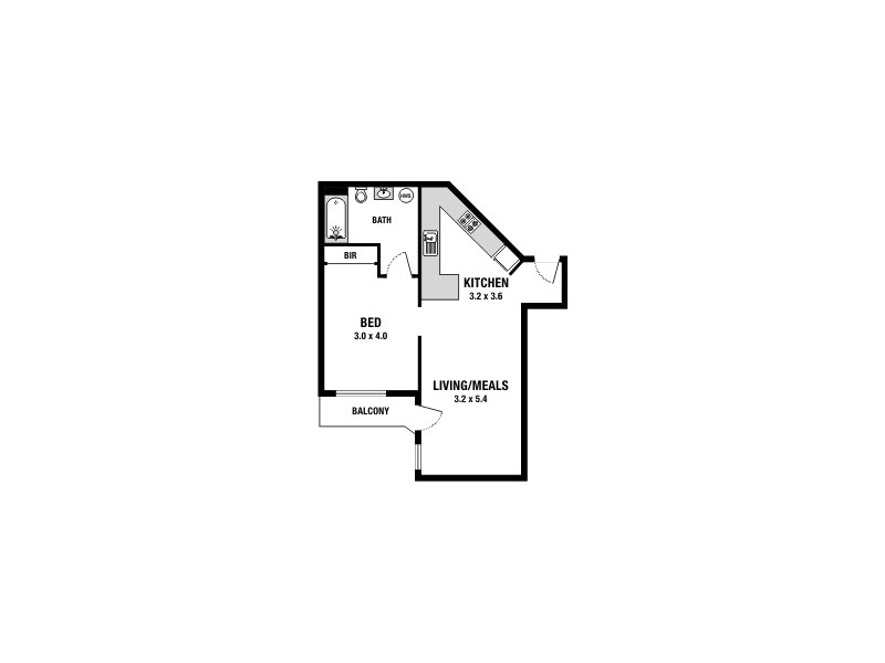 24/1-25 Barkly Street, Carlton VIC 3053 Floorplan