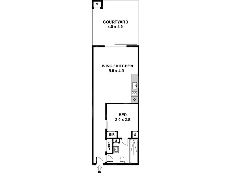 26/4 Bik Lane, Fitzroy North VIC 3068 Floorplan