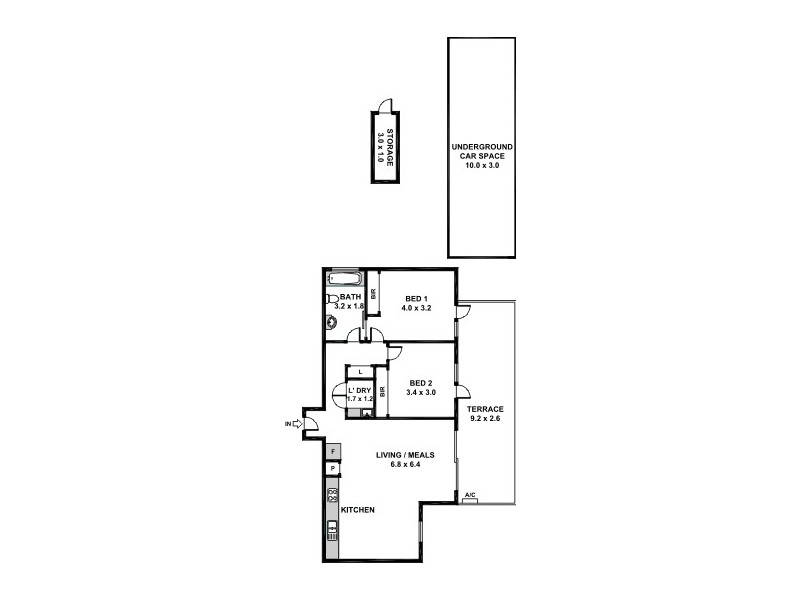 17/195-197 Brunswick Road, Brunswick VIC 3056 Floorplan