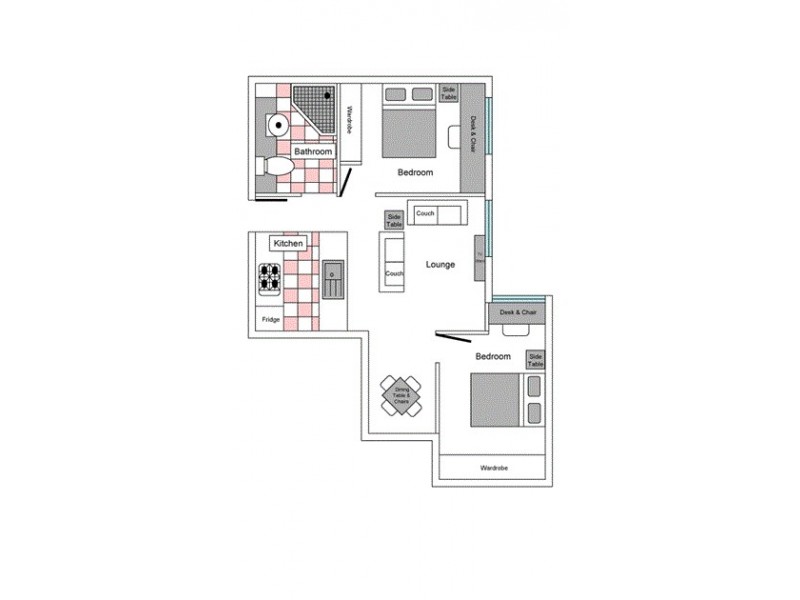 17/800 Swanston Street, Carlton VIC 3053 Floorplan