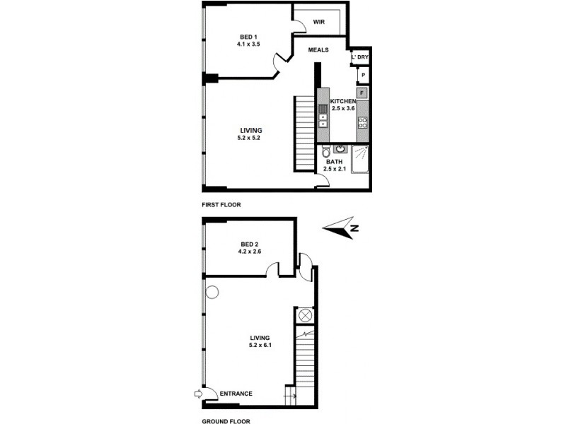 130B Stewart Street, Brunswick East VIC 3057 Floorplan