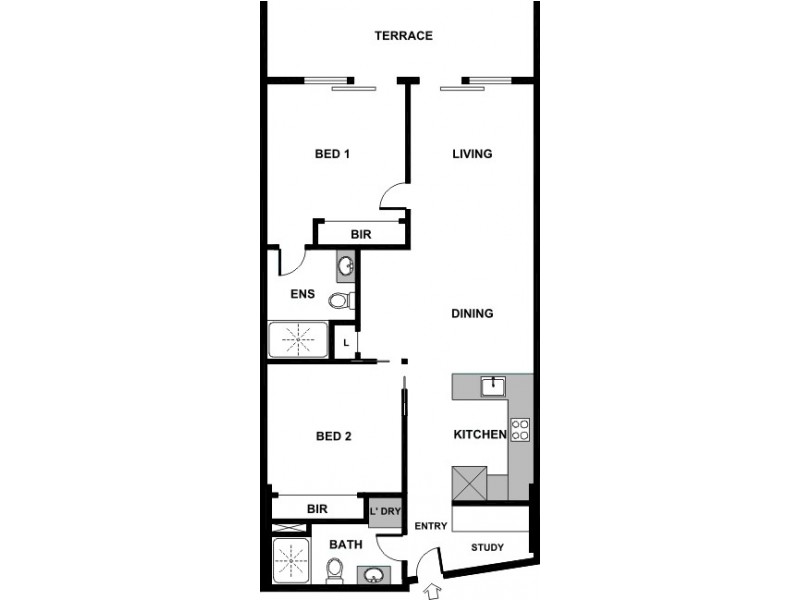 508/330 Lygon Street, Brunswick East VIC 3057 Floorplan