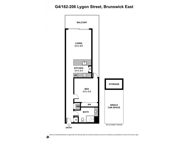 G4/200 Lygon Street, Brunswick East VIC 3057 Floorplan