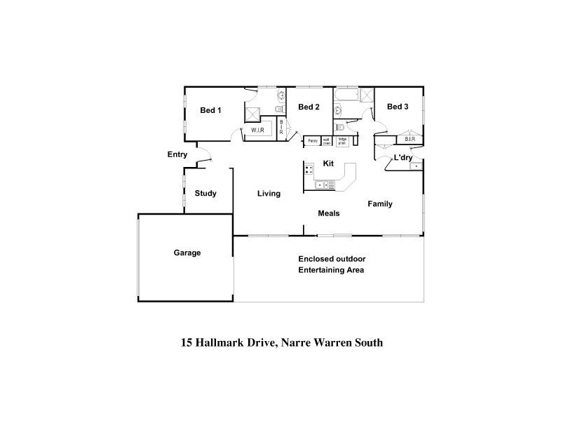 2 Hateley Heath, Cranbourne East VIC 3977 Floorplan
