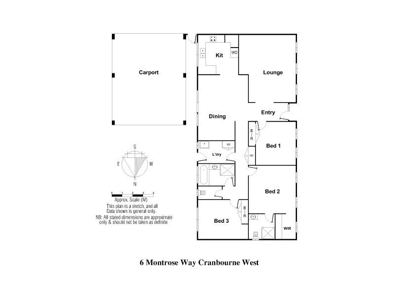 6 Montrose Way, Cranbourne West VIC 3977 Floorplan