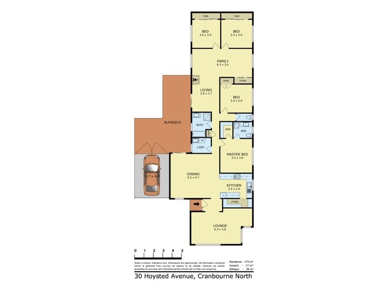 30 Hoysted Avenue, Cranbourne North VIC 3977 Floorplan