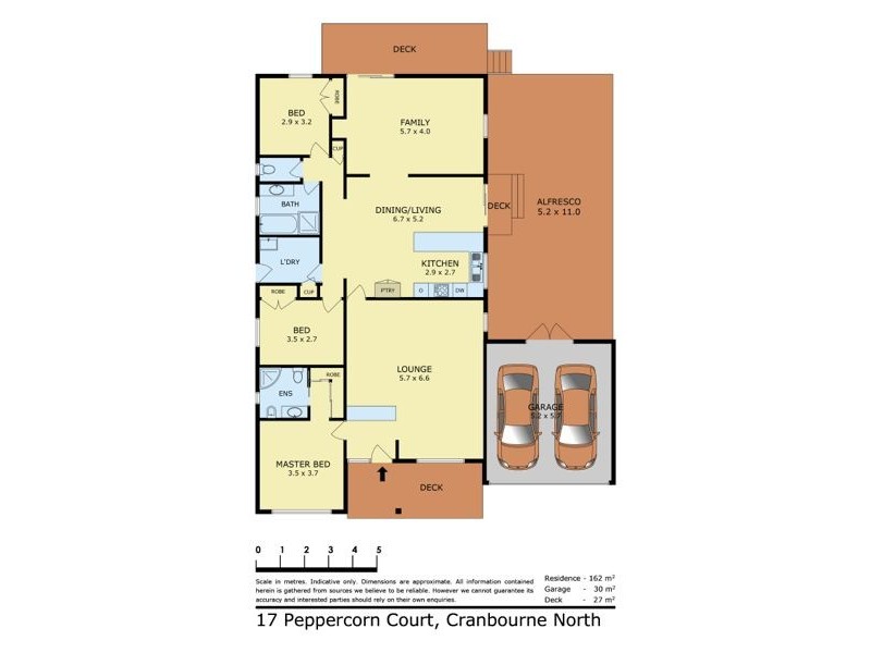 17 Peppercorn Court, Cranbourne North VIC 3977 Floorplan
