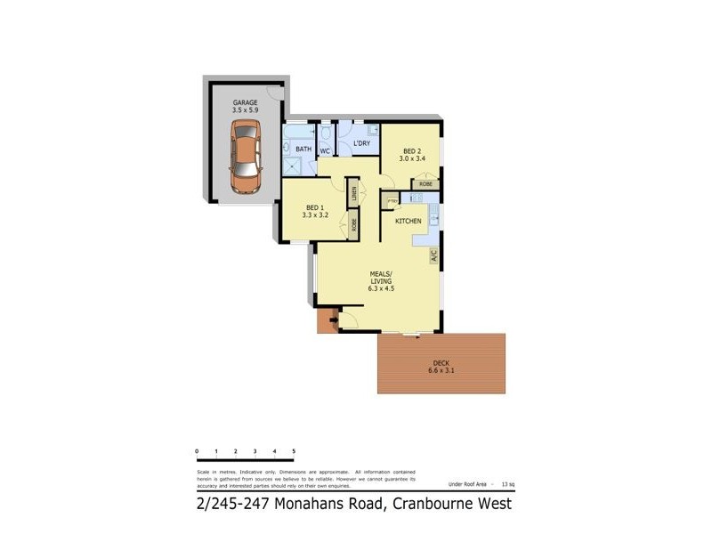 2/245-247 Monahans Road, Cranbourne West VIC 3977 Floorplan