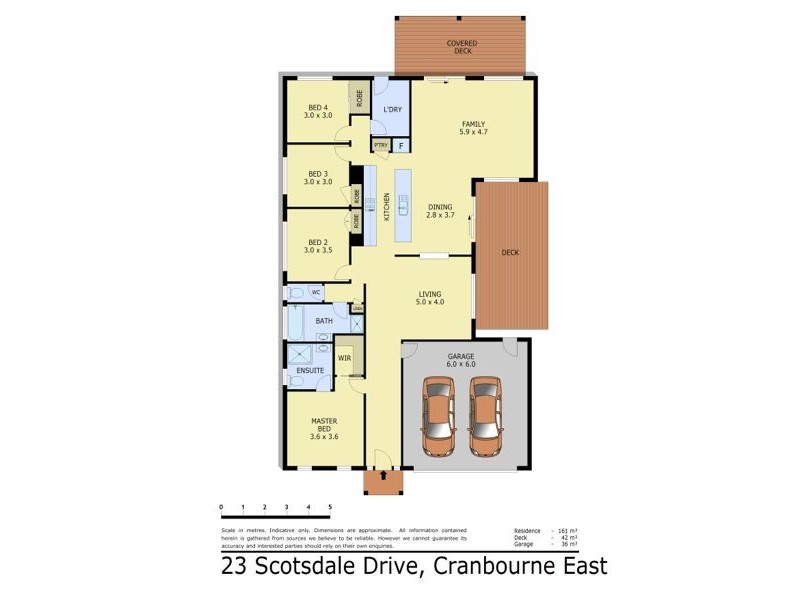 23 Scotsdale Drive, Cranbourne East VIC 3977 Floorplan