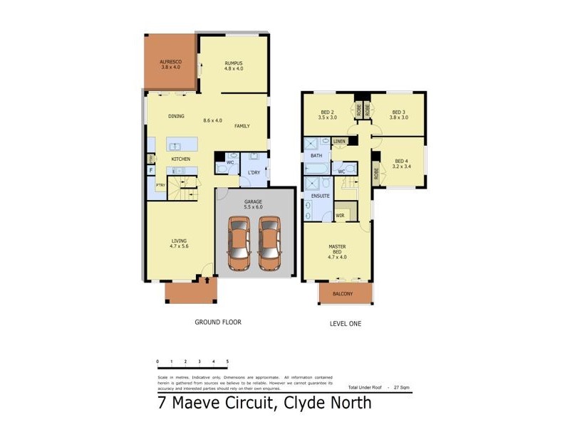 7 Maeve Circuit, Clyde North VIC 3978 Floorplan