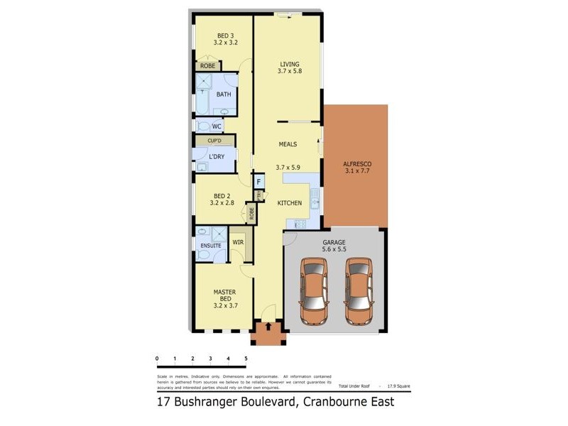 17 Bushranger Boulevard, Cranbourne East VIC 3977 Floorplan