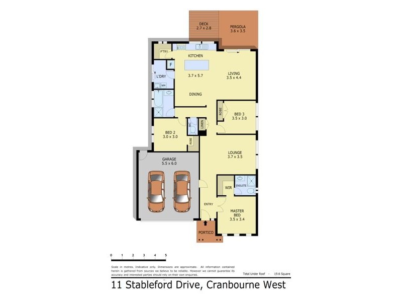 11 Stableford Drive, Cranbourne West VIC 3977 Floorplan