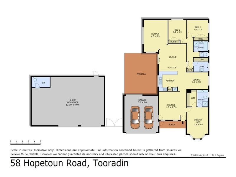 58 Hopetoun Road, Tooradin VIC 3980 Floorplan