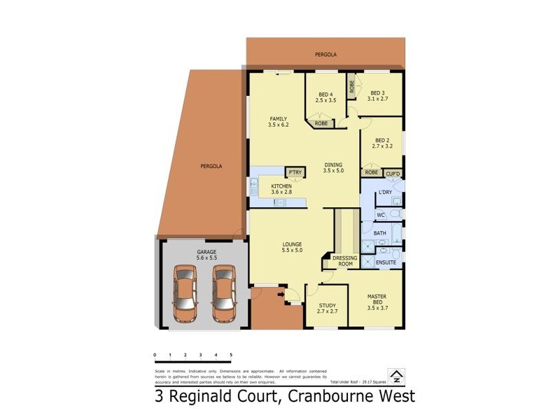 3 Reginald Court, Cranbourne West VIC 3977 Floorplan