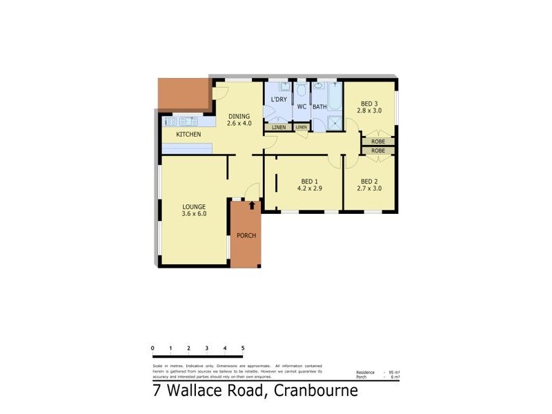 7 Wallace Road, Cranbourne VIC 3977 Floorplan