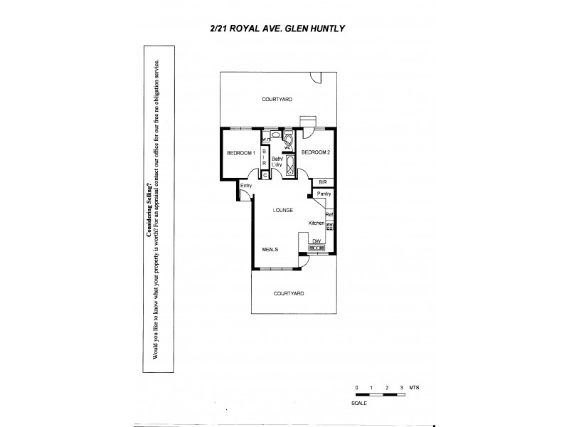 2/21 Royal Avenue, Glen Huntly VIC 3163 Floorplan