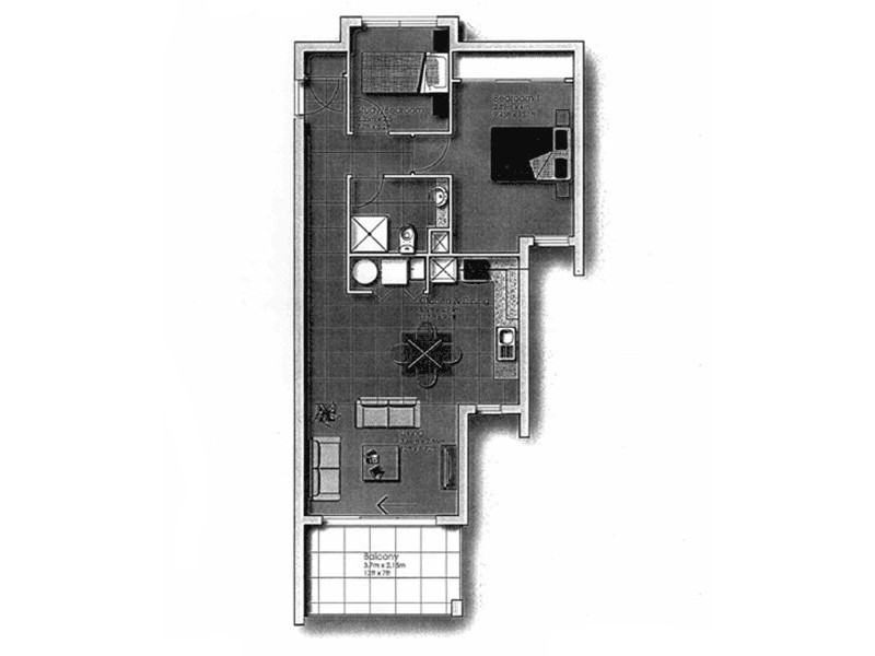 157/115 Neerim Road, Glen Huntly VIC 3163 Floorplan