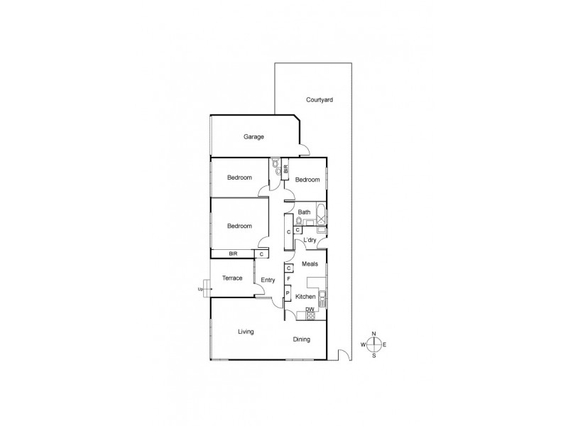 2/25 Pyne Street, Caulfield VIC 3162 Floorplan