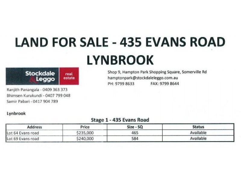435 Evans Road, Lynbrook VIC 3975
