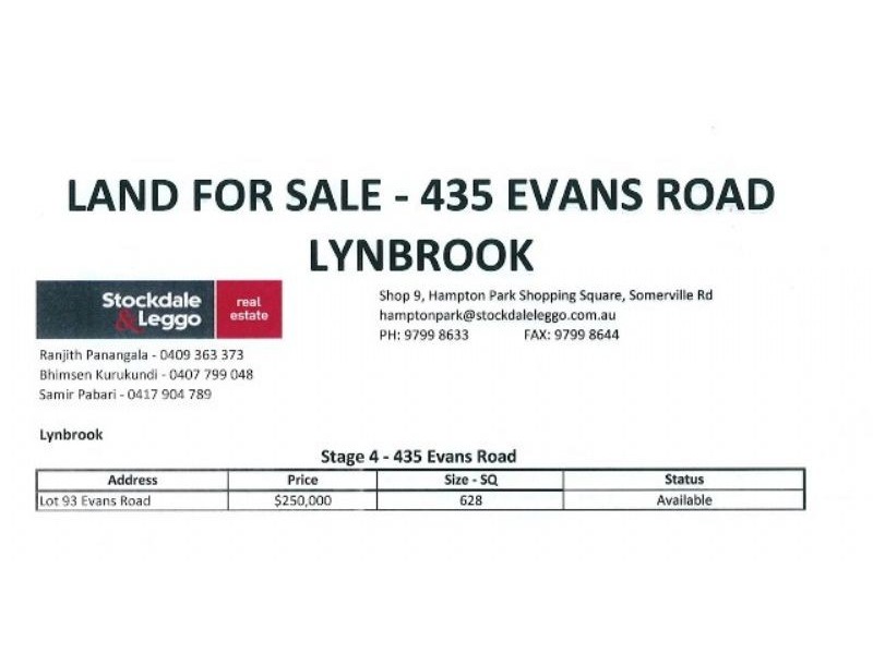 435 Evans Road, Lynbrook VIC 3975