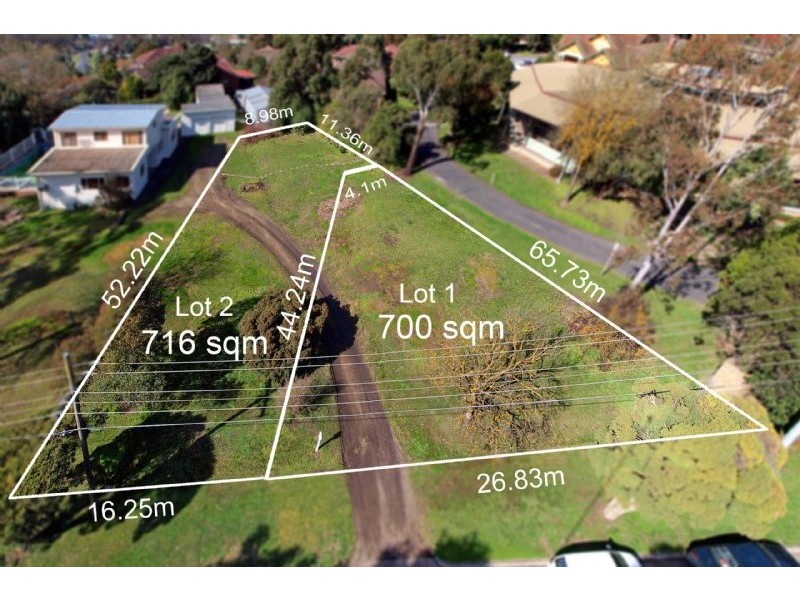 lot 1 & 2/69 Albert Hill Road, Lilydale VIC 3140