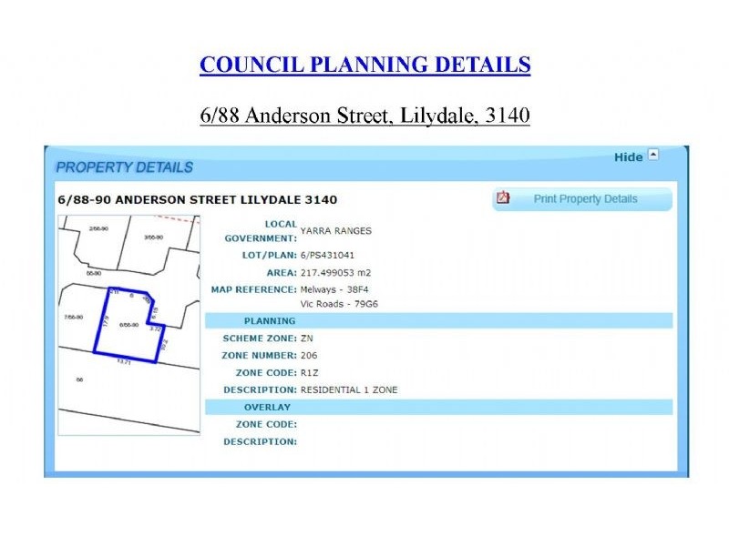 Unit 6/88 Anderson Street, Lilydale VIC 3140